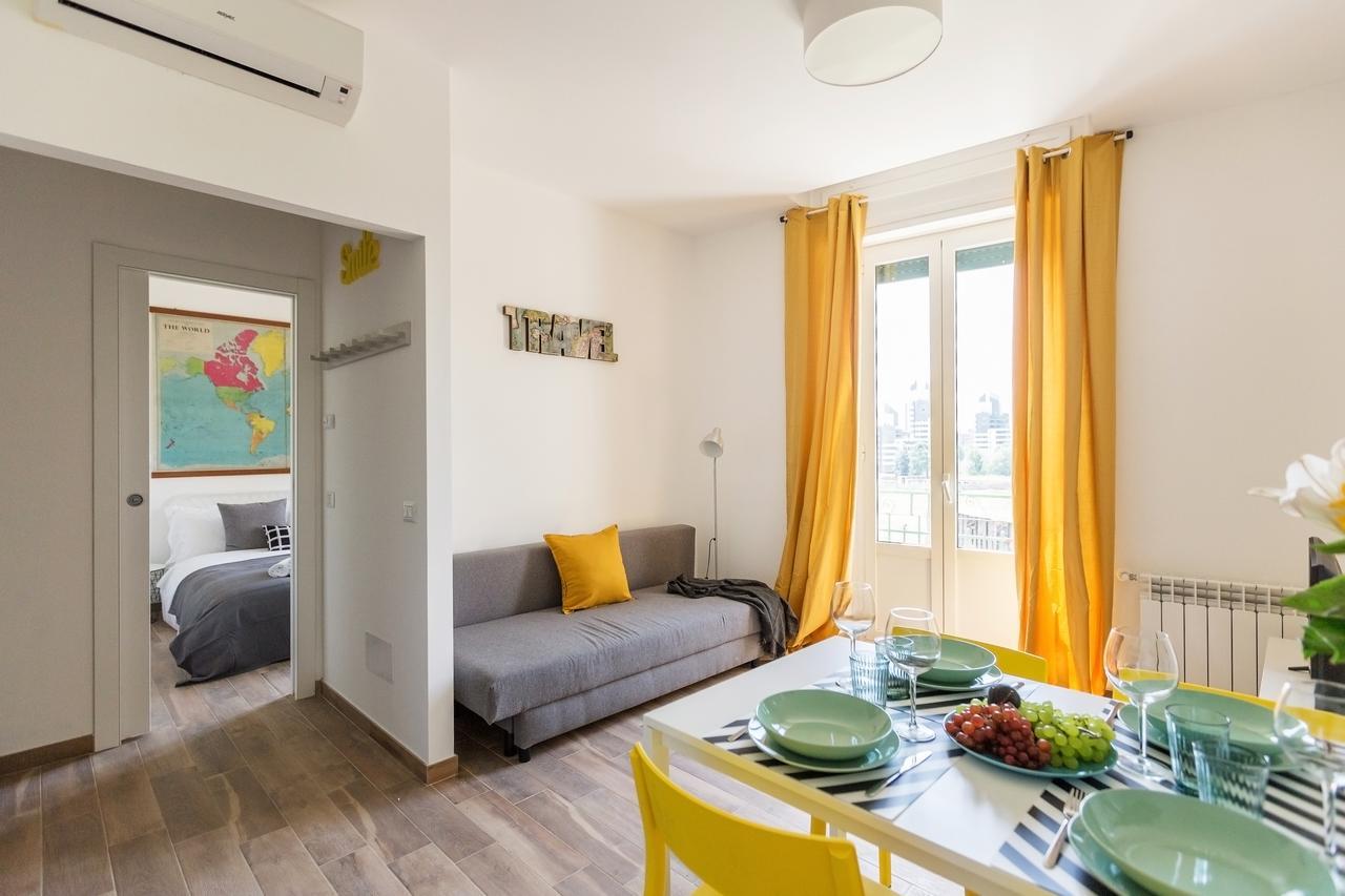 Апартаменты Certosa Colorful Mini Flats Милан Экстерьер фото